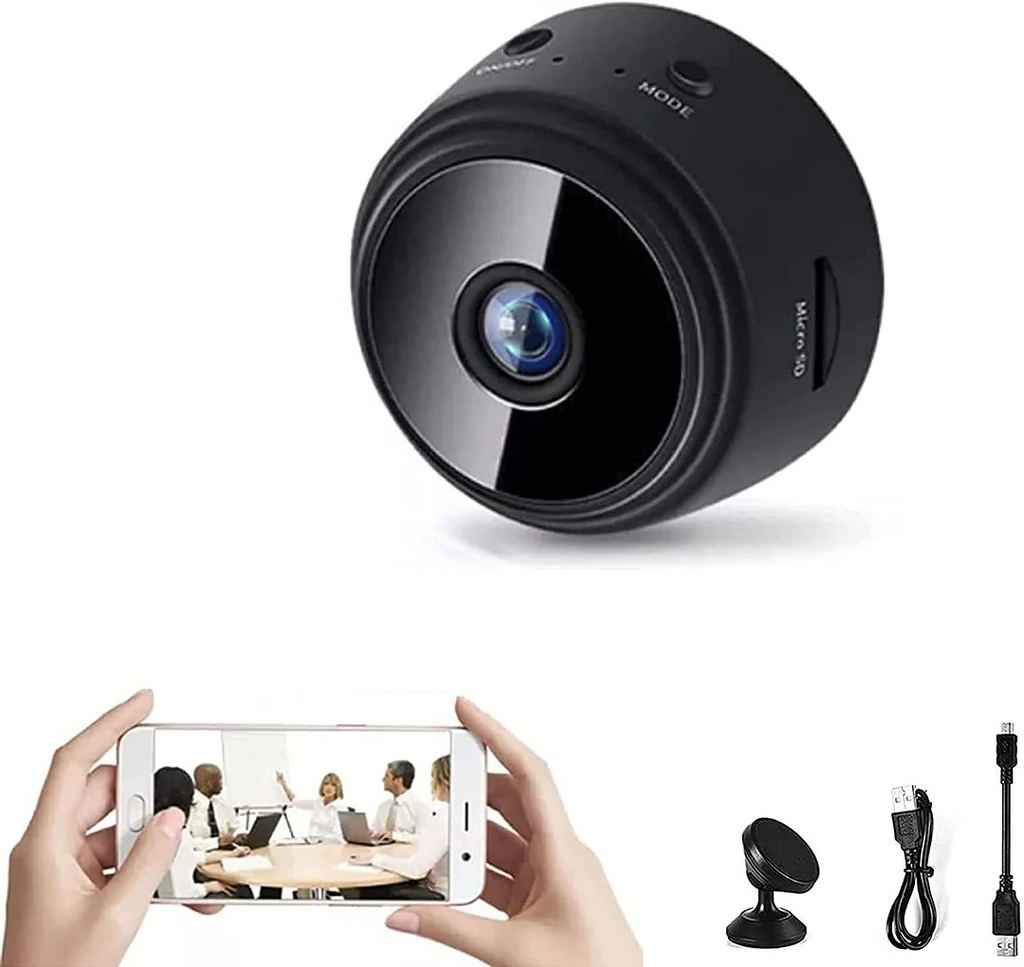 Magnetic WiFi Mini Security Camera - 1080p HD