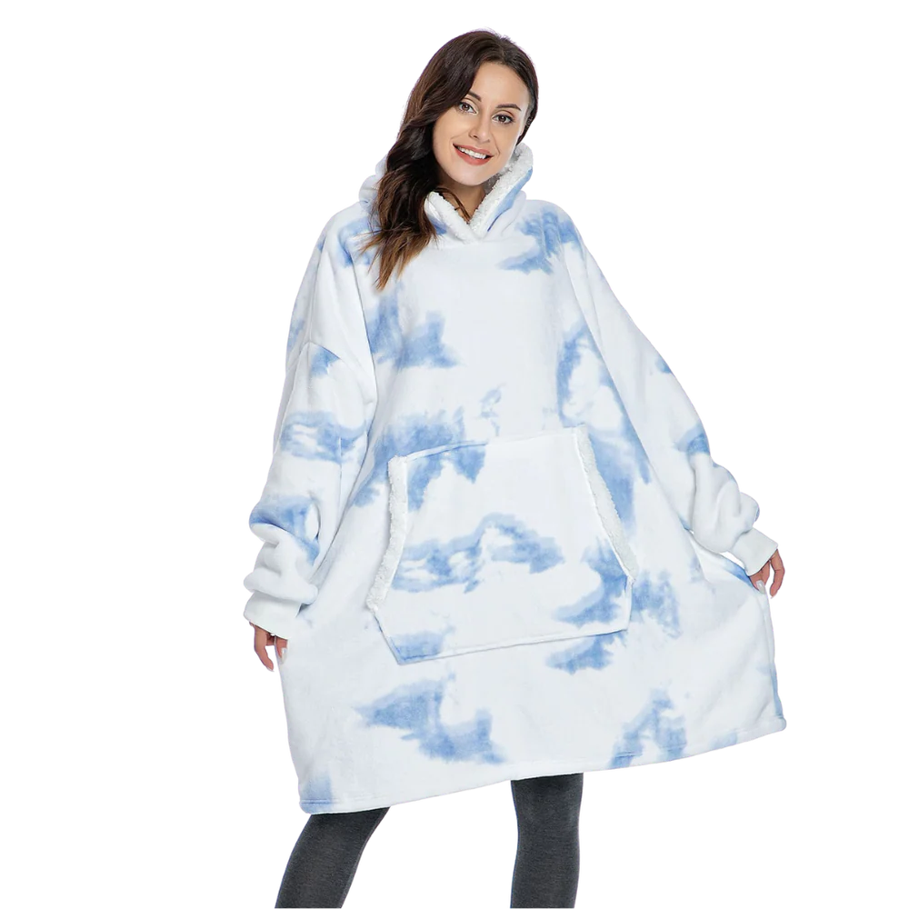 Cozy Oversized Blanket Hoodie