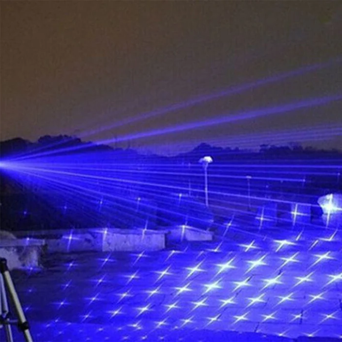 Burning Blue High-Power Tactical Laser Torch- Military Grade Flashlights - detail