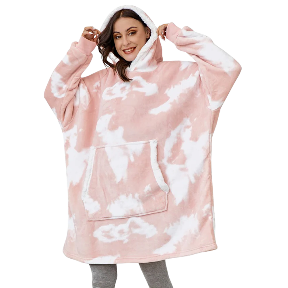 Cozy Oversized Blanket Hoodie