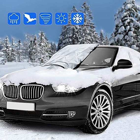 Convenient Magnetic Car Windshield Cover - alternate angle