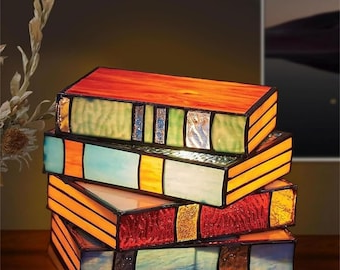 Books Lamp - alternate angle
