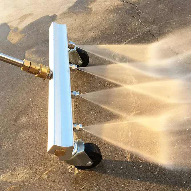 4000 PSI Under Car Pressure Washer - in use