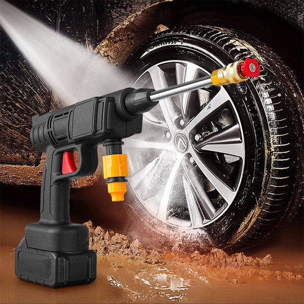 Cordless Portable High Pressure Spray Water Gun Set - detail