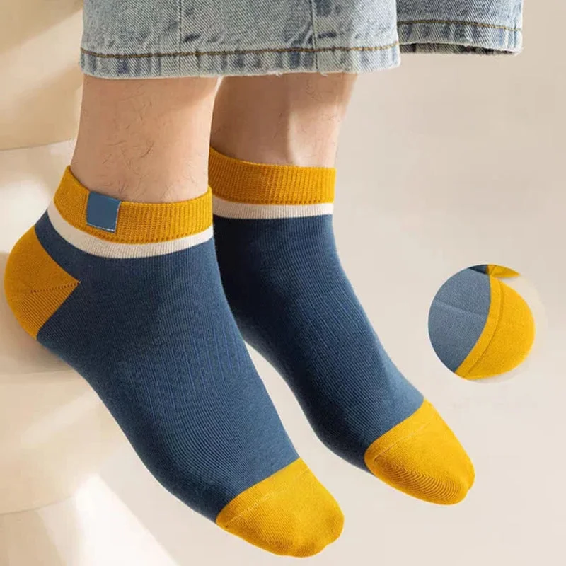 20 Pairs Mens Casual Thin Cotton Sweat Wicking Low Cut Ankle Socks - alternate angle