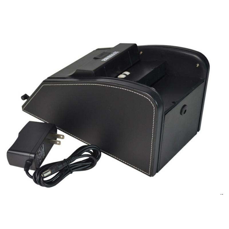 Card Shuffling Machine Electric Device - in use