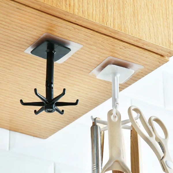360 degrees Rotating Self-Adhesive Utility Hook - detail