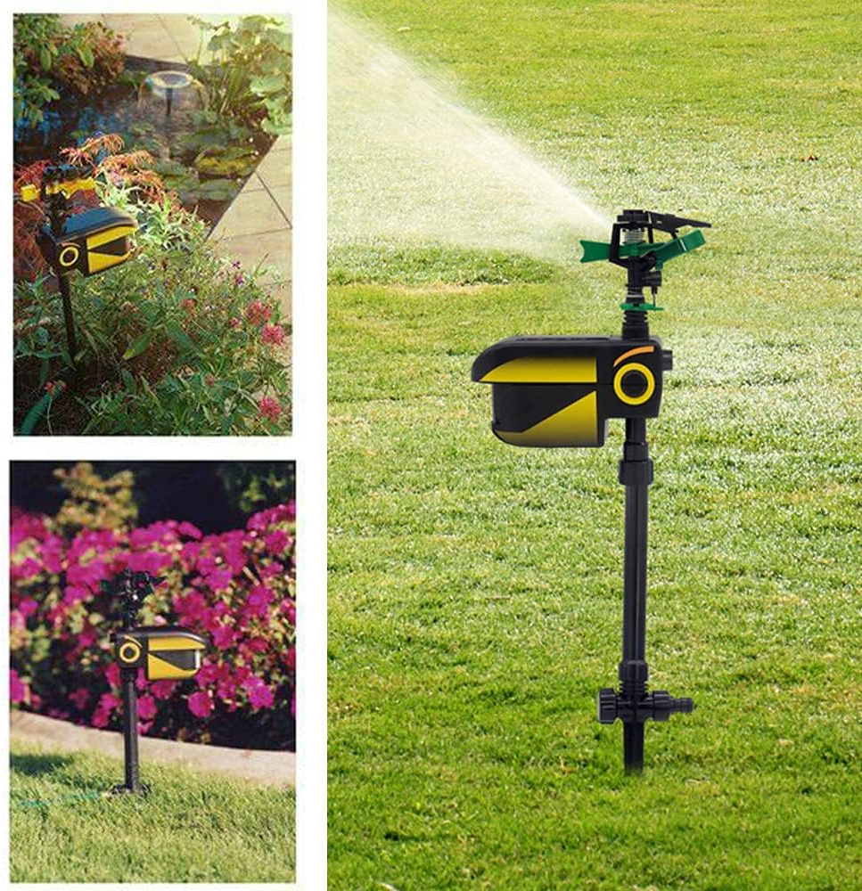 Automatic Motion-Activated Animal Repellent Garden Sprinkler - detail
