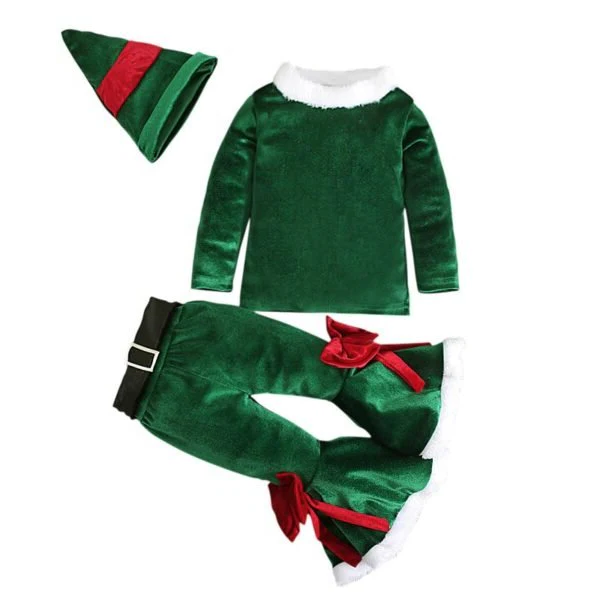 Christmas Santa Claus Costume - alternate angle
