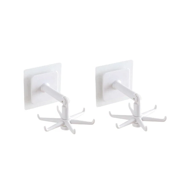 360 degrees Rotating Self-Adhesive Utility Hook - alternate angle