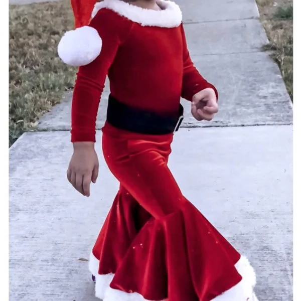 Christmas Santa Claus Costume - detail