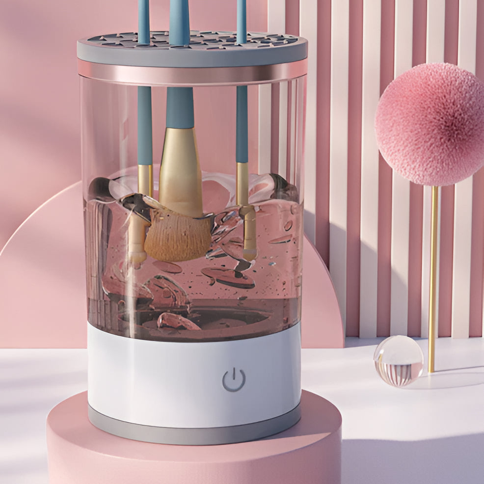 3-in-1 Electric Makeup Brush Cleaner Machine - alternate angle
