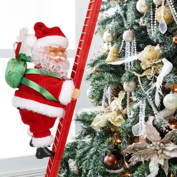Climbing Santa - detail