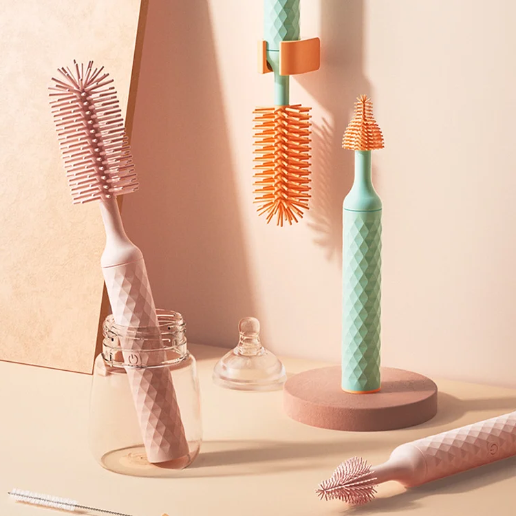 Electric Baby Bottle Brush - in use