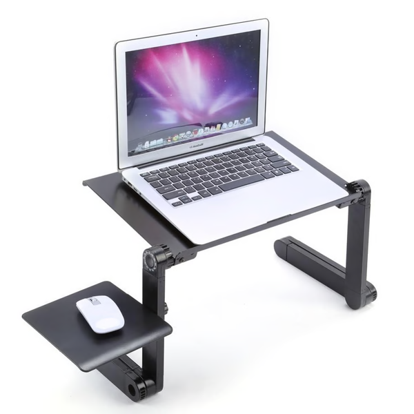 Adjustable Laptop Stand - in use