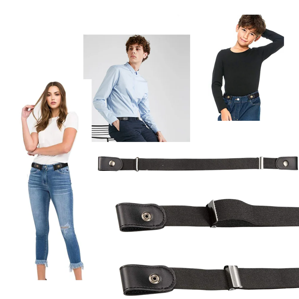 Buckle Free Elastic Belt - detail