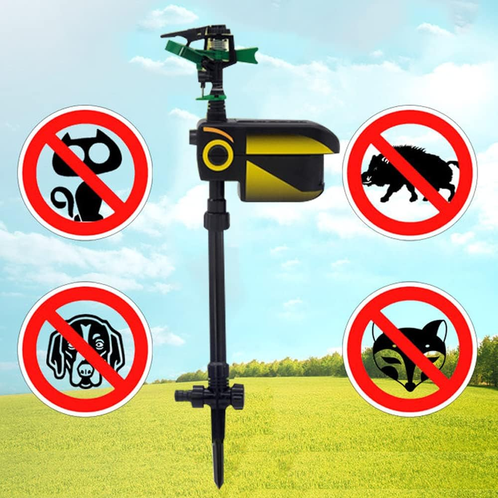 Automatic Motion-Activated Animal Repellent Garden Sprinkler - detail