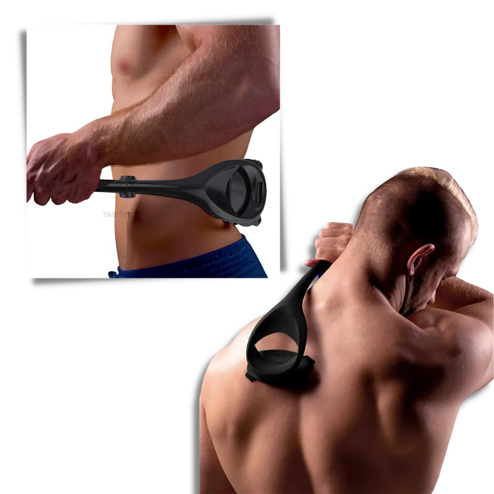 Back & Body Shaver - alternate angle