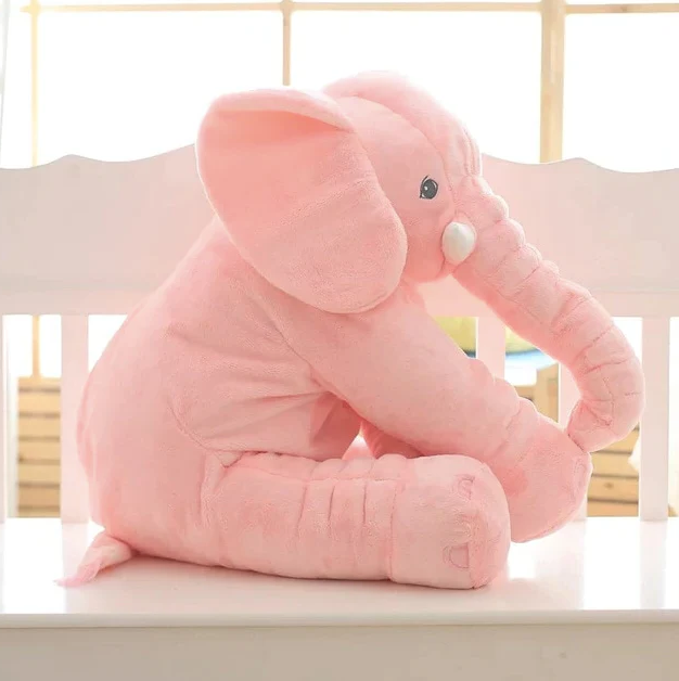 Baby Elephant Cuddle Pillow - detail