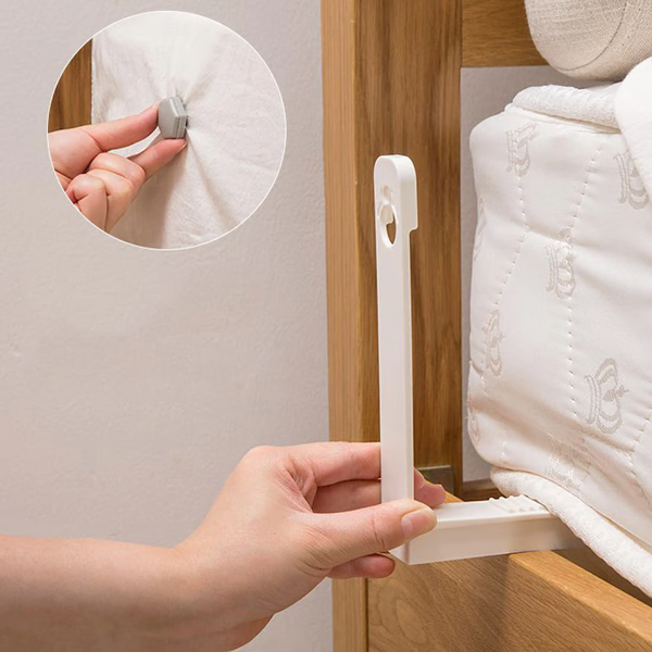 Bed Sheet Grippers Clip Set - alternate angle