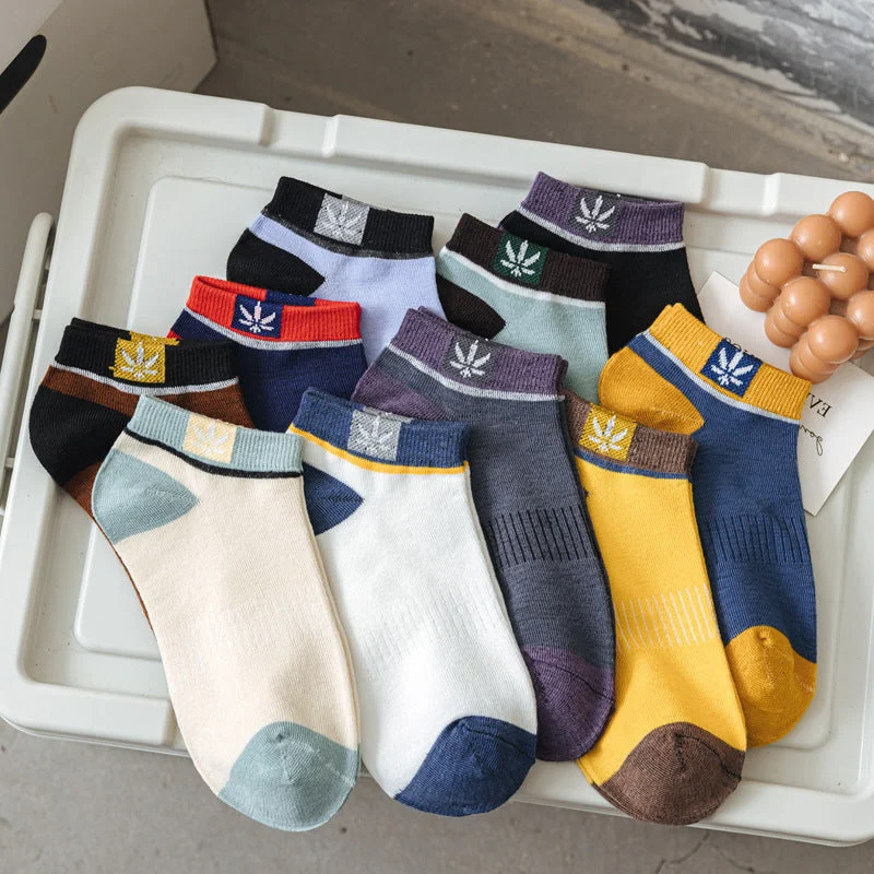 20 Pairs Mens Casual Thin Cotton Sweat Wicking Low Cut Ankle Socks - in use