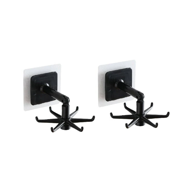 360 degrees Rotating Self-Adhesive Utility Hook