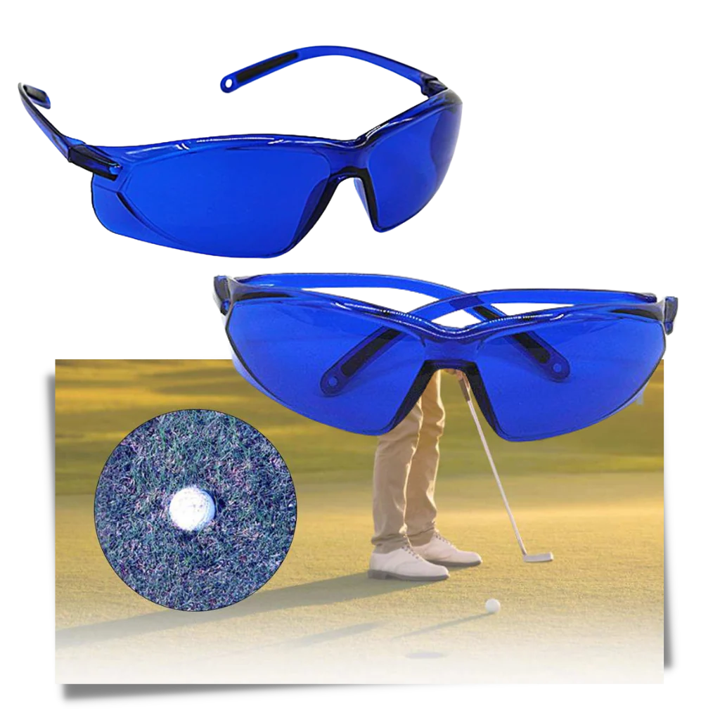 Golf Ball Finding Glasses - detail