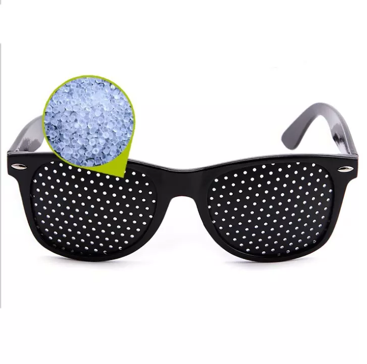 Corrective Pinhole Glasses - detail