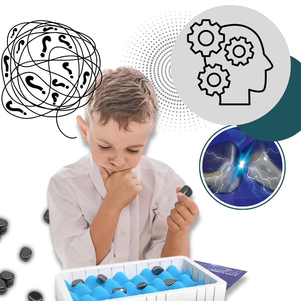 Fun & Strategic Magnetic Chess Game - alternate angle