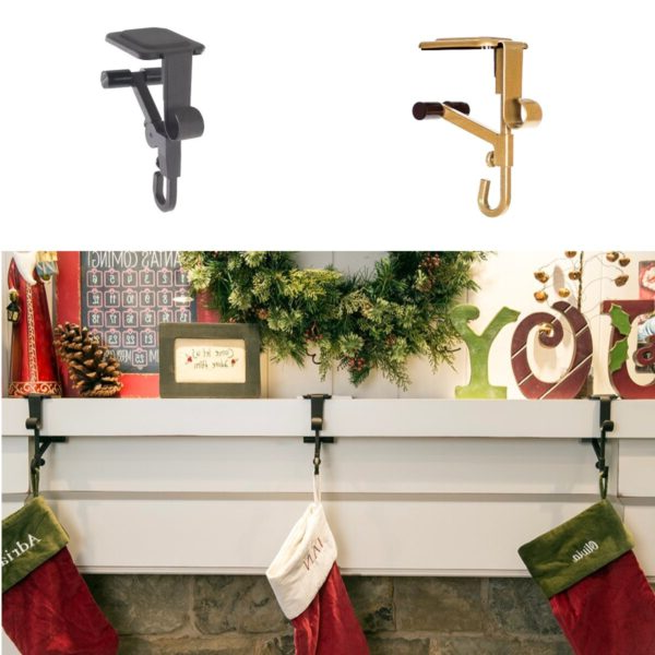 Heavy Duty 2-In-1 Garland And Stocking Hangers - detail