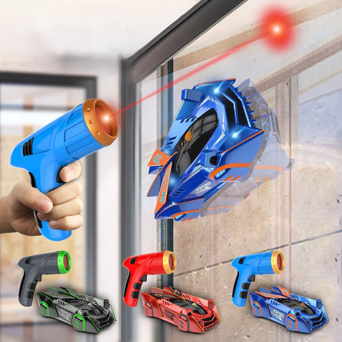 Gravity-Defying Laser RC Car - alternate angle
