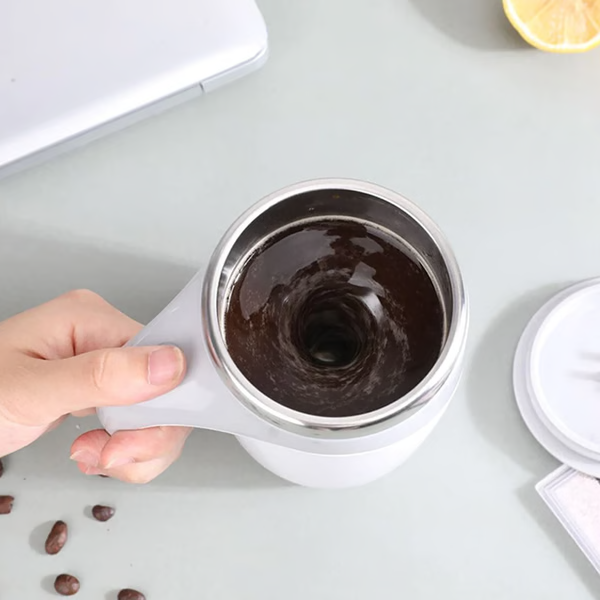 Automatic Self Stirring Magnetic Coffee Cup - detail