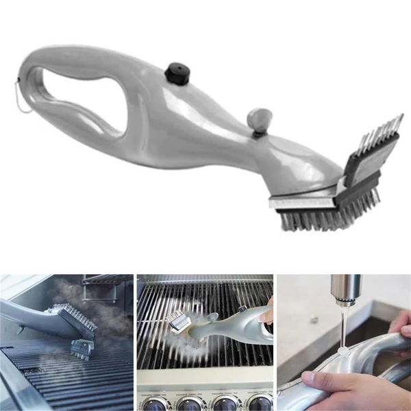 BBQ Steam Cleaning Brush - alternate angle