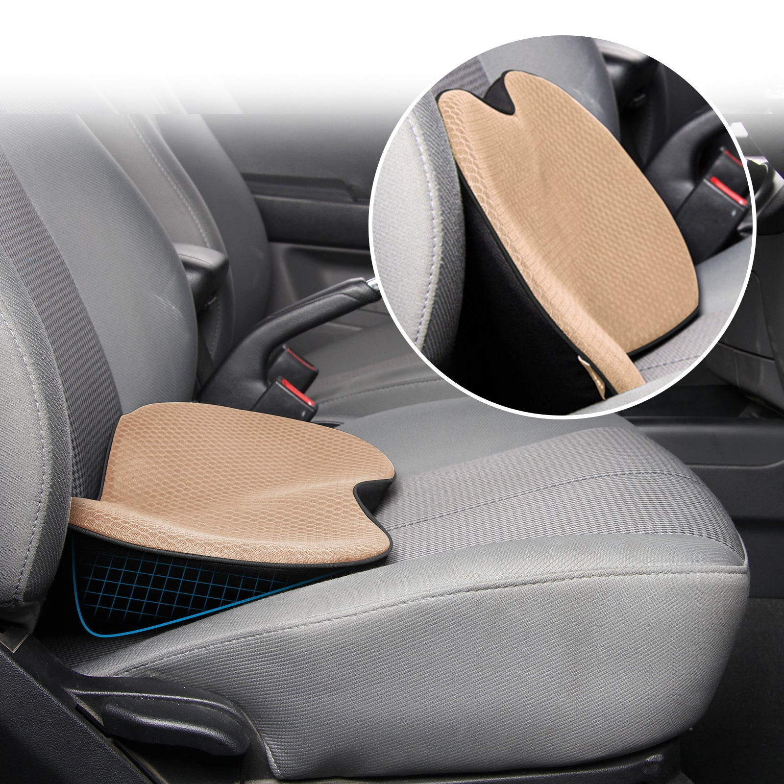 Car Booster Seat Cushion For Adult - alternate angle