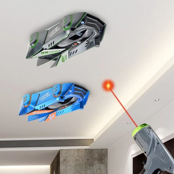 Gravity-Defying Laser RC Car - detail