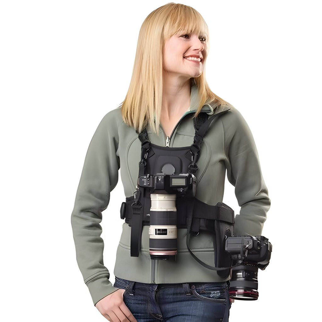 Dual Camera Chest Harness System - detail