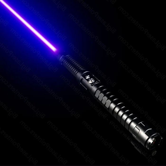 Burning Blue High-Power Tactical Laser Torch- Military Grade Flashlights - alternate angle