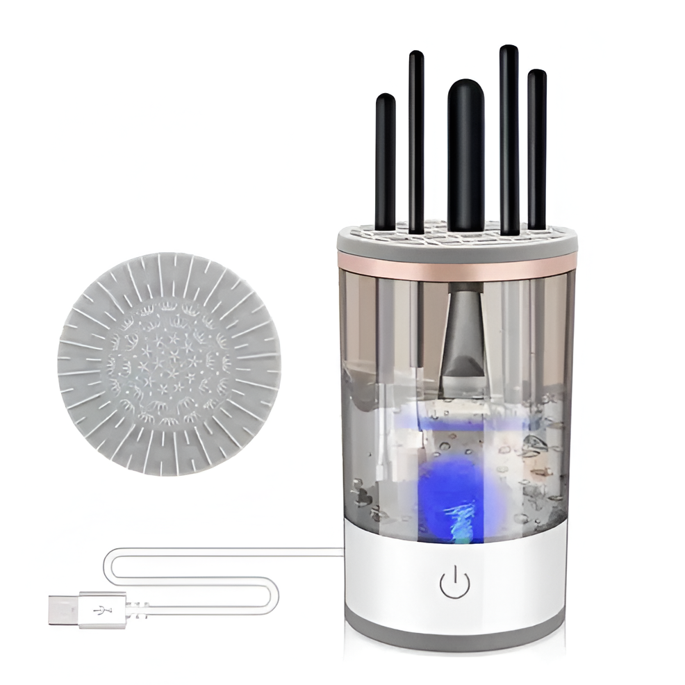 3-in-1 Electric Makeup Brush Cleaner Machine - detail