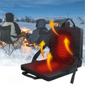 Foldable Heated Seat Cushion - 3 Level Temperature Controller Seat - alternate angle