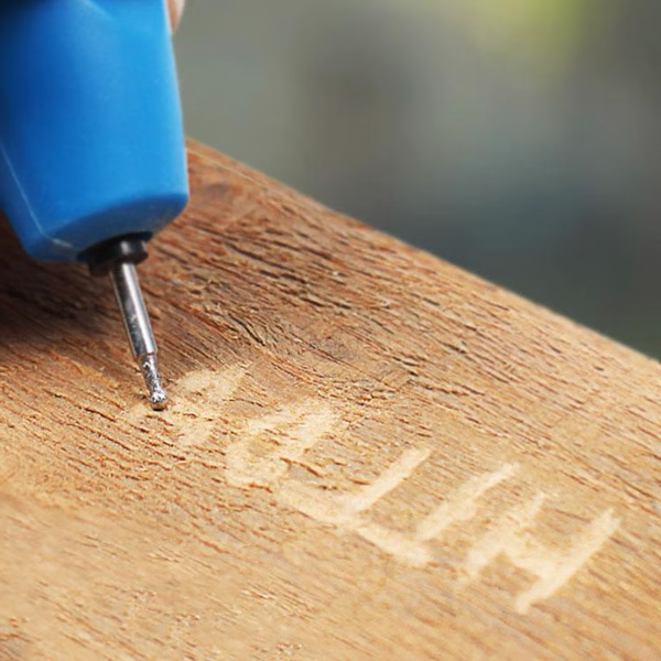 DIY Cordless Engraving Pen - alternate angle