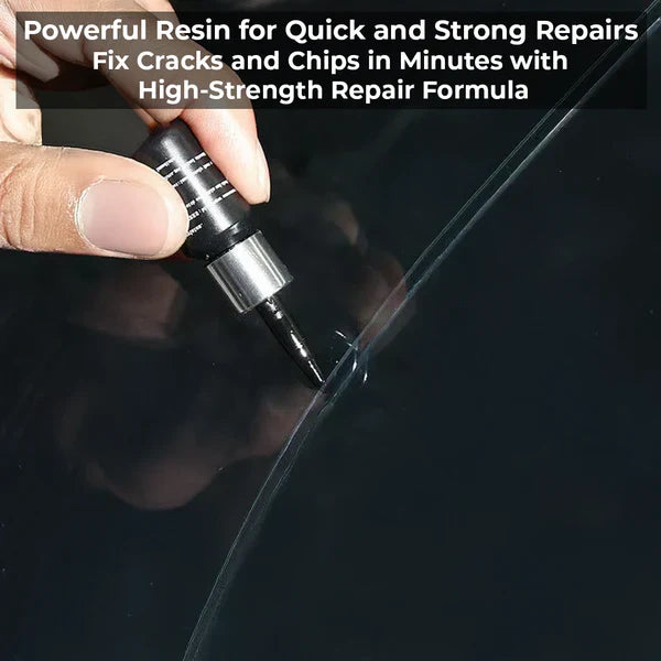 5-Pack Medical-Grade Nano Glass Repair Fluid for Windshields - alternate angle