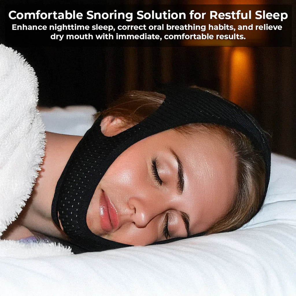 Anti-Snoring Chin Strap - alternate angle