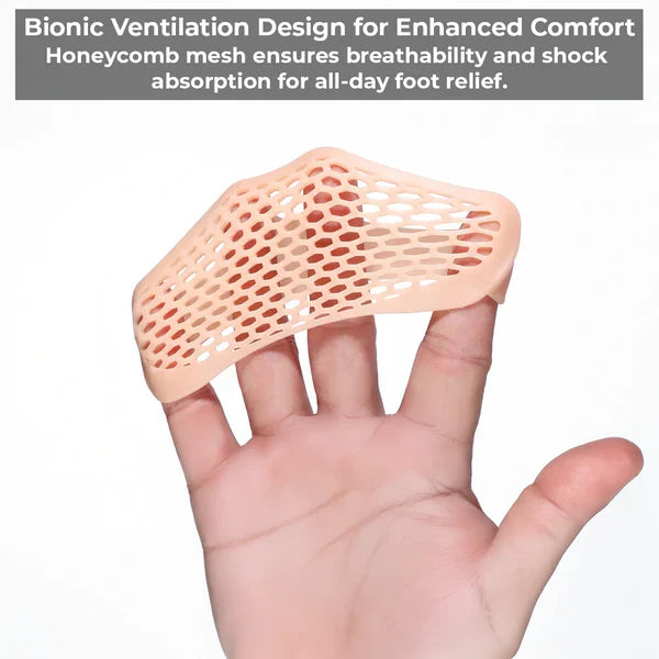 Breathable Gel Metatarsal Pads for Foot Comfort & Pain Relief - detail
