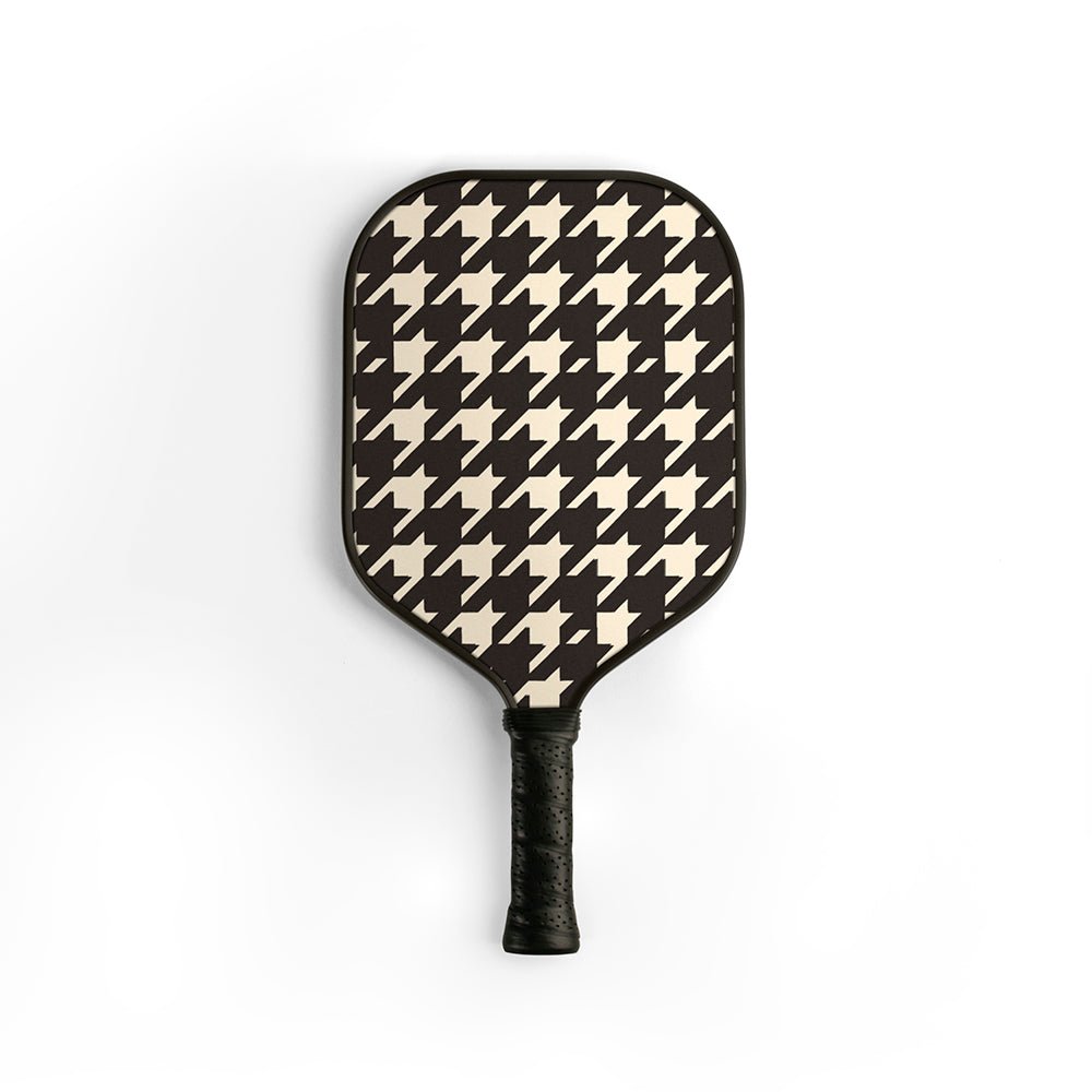 13MM Classic Houndstooth Pickleball Paddle - alternate angle