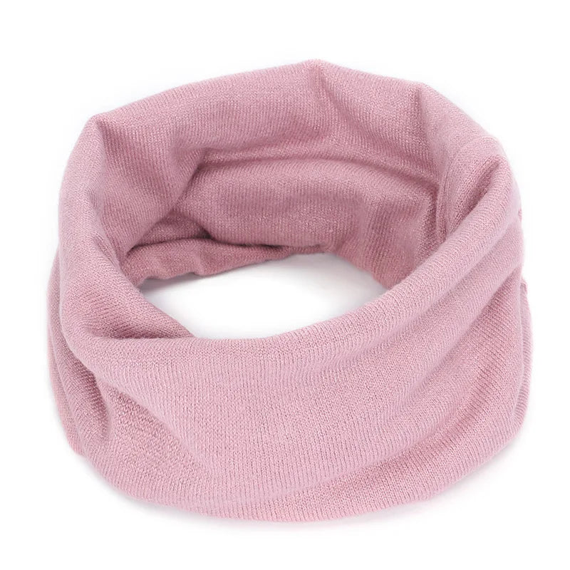 Cozy Cashmere Winter Scarf Neck Warmer - detail