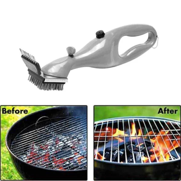 BBQ Steam Cleaning Brush - alternate angle