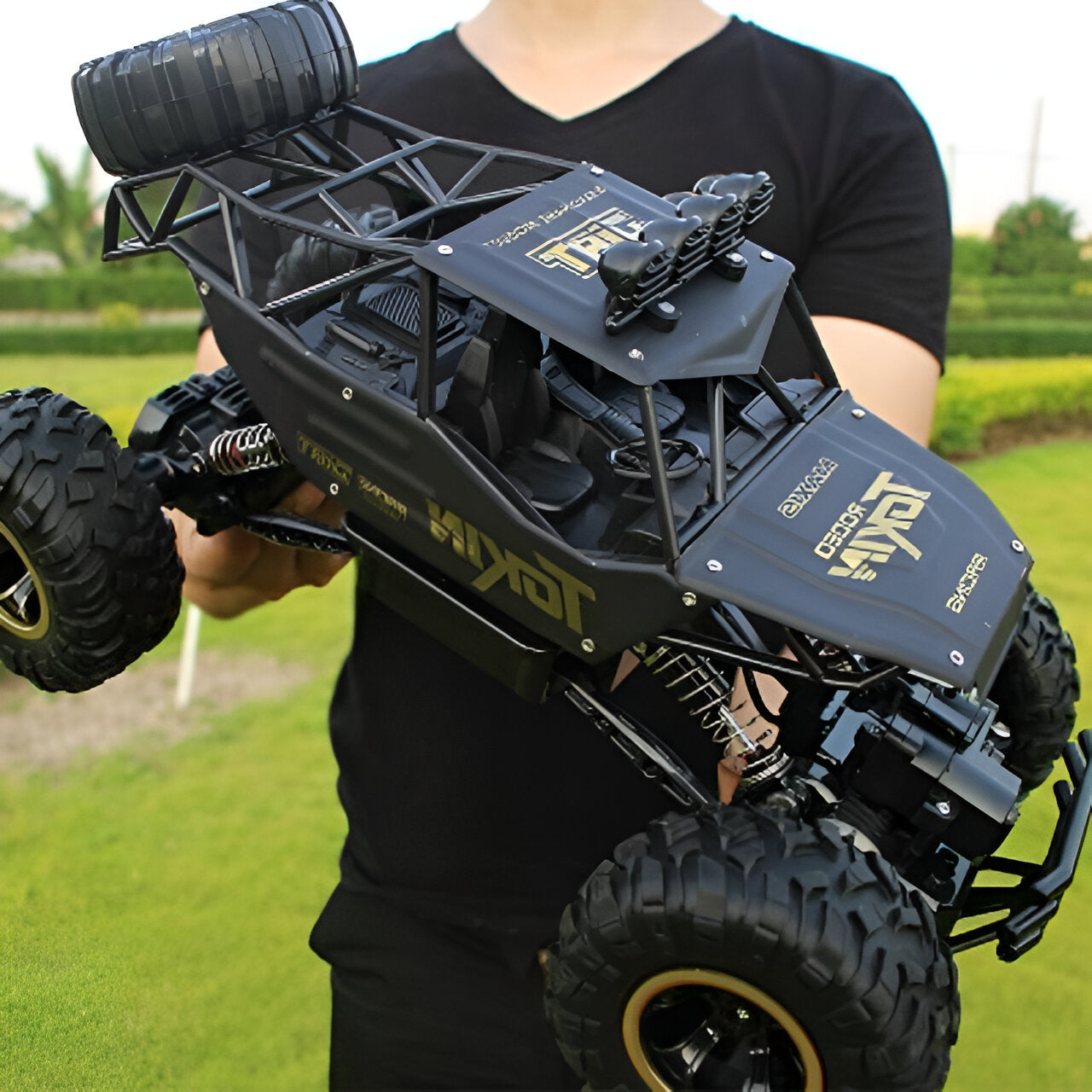 4x4 Rock Crawler Monster Truck - Off-Road RC Vehicle - alternate angle