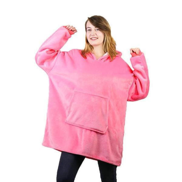 Blanket Sweater - Fleece lining - detail