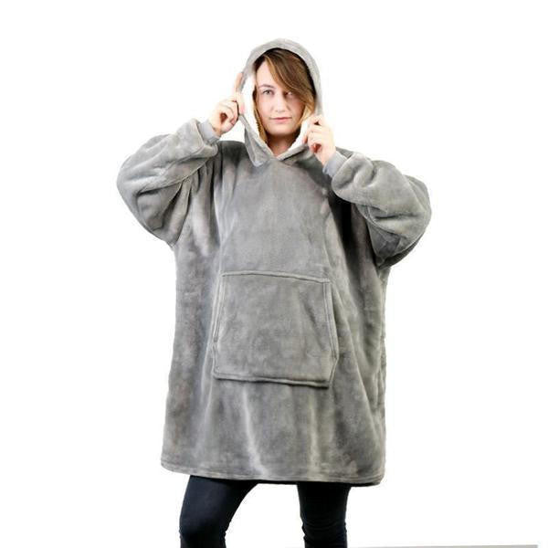 Blanket Sweater - Fleece lining - alternate angle