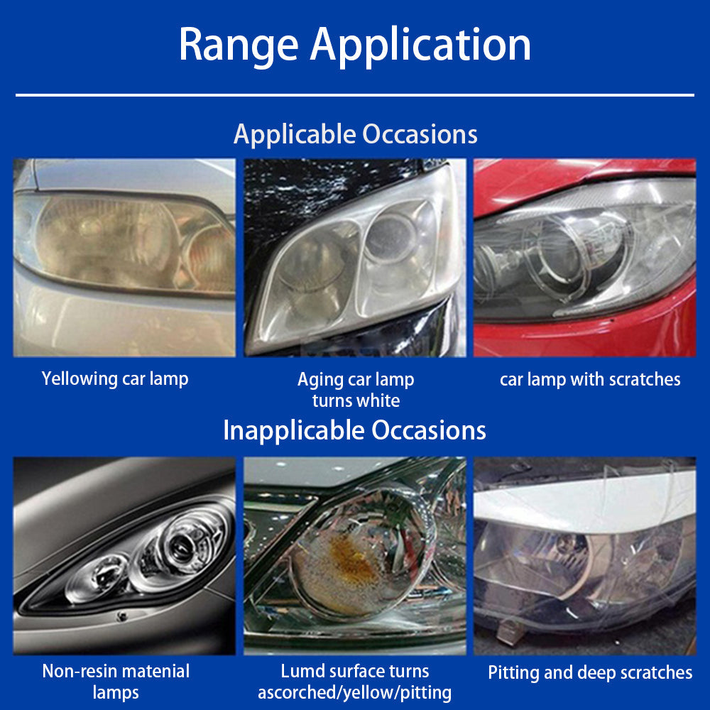Headlight Restoration Kit - in use